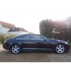 07 MERCEDES BENZ CL 500 5.5 V8 7 G-TRONIC COUPE 59K FMDSH AMG STYLING 19" ALLOYS