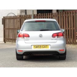 Volkswagen Golf GT 2.0 TDi 140 DSG 5dr DIESEL SEMIAUTOMATIC 2010/02