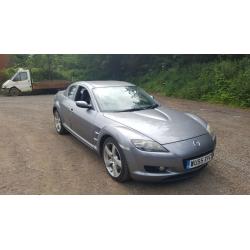 MAZDA RX8 192PS. FULL HISTORY. 65000 MILES JUNE 2017 MOT