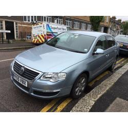 VW VOLKSWAGEN PASSAT 2005 (55) 2.0 TDI DIESEL FULL SERVICE HISTORY WHITE INTERIOR MINT CAR HPI CLEAR