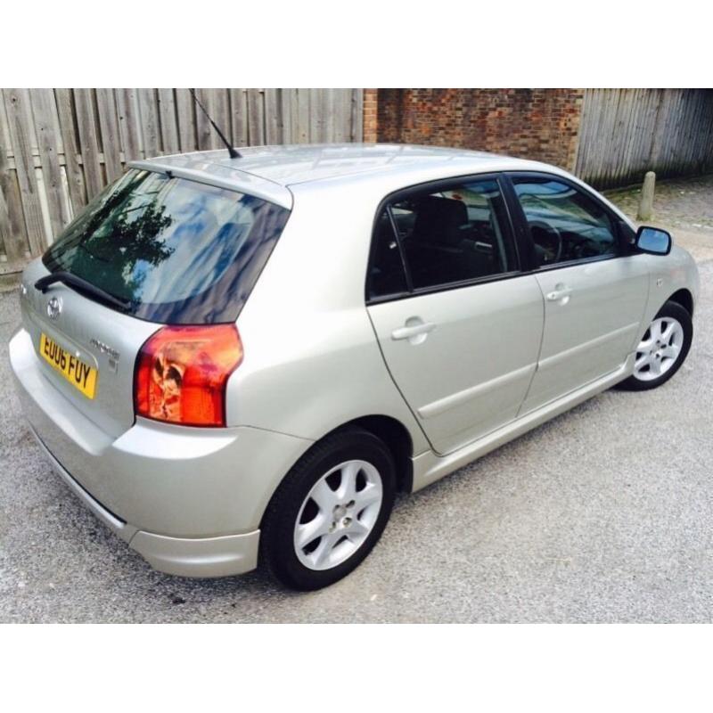 2006 TOYOTA COROLLA COLOUR COLLECTION 1.6 AUTOMATIC 79K MILEAGE 1 OWNER VGC