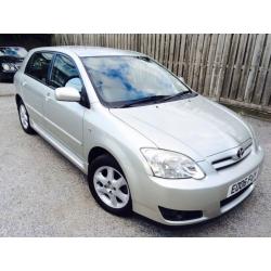 2006 TOYOTA COROLLA COLOUR COLLECTION 1.6 AUTOMATIC 79K MILEAGE 1 OWNER VGC