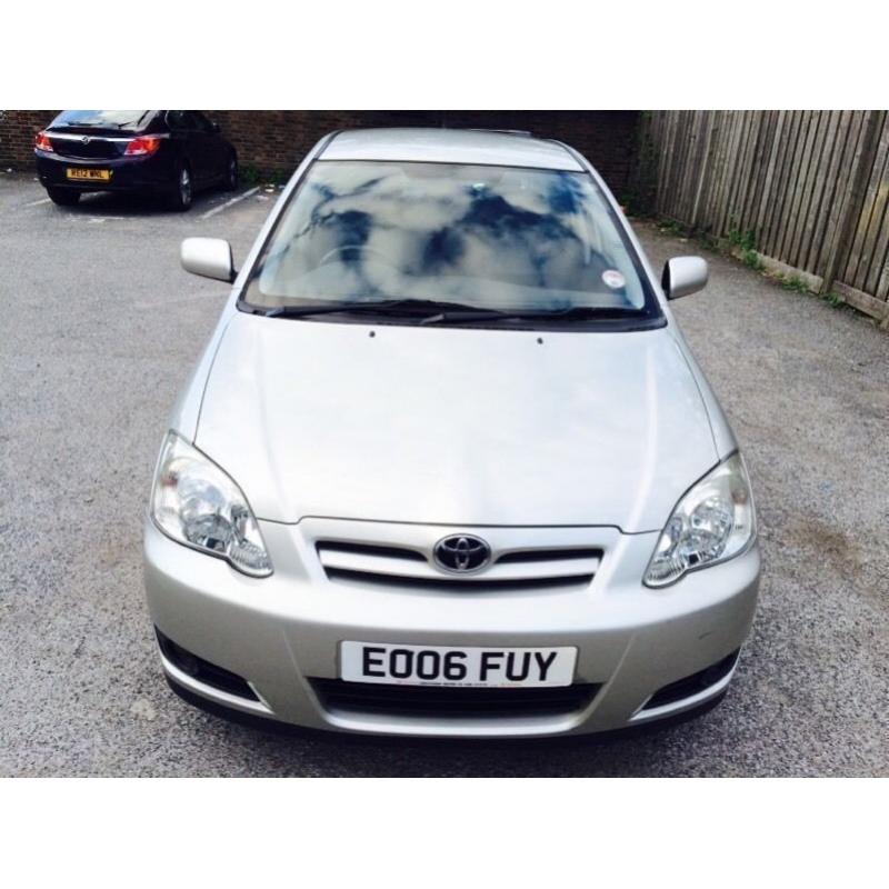 2006 TOYOTA COROLLA COLOUR COLLECTION 1.6 AUTOMATIC 79K MILEAGE 1 OWNER VGC