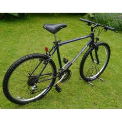 Diamond Back Topanga retro mountain bike, 18" medium Cr-Mo frame, Shimano Acera 21 speed gears