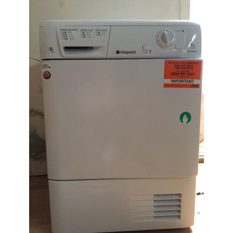 HOTPOINT Aquarius TCM 580 8kg Condenser Dryer