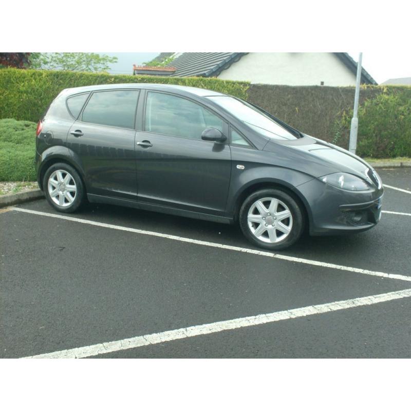 06 Seat Altea 1.9tdi Stylance, low miles, parking sensors.