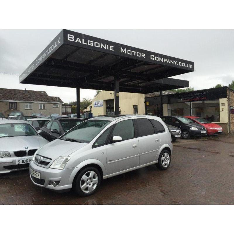 2008 Vauxhall Meriva 1.6 i 16v Design 5dr (a/c)