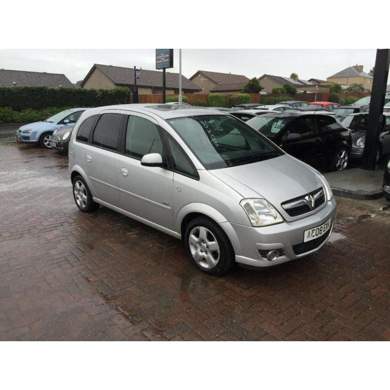 2008 Vauxhall Meriva 1.6 i 16v Design 5dr (a/c)