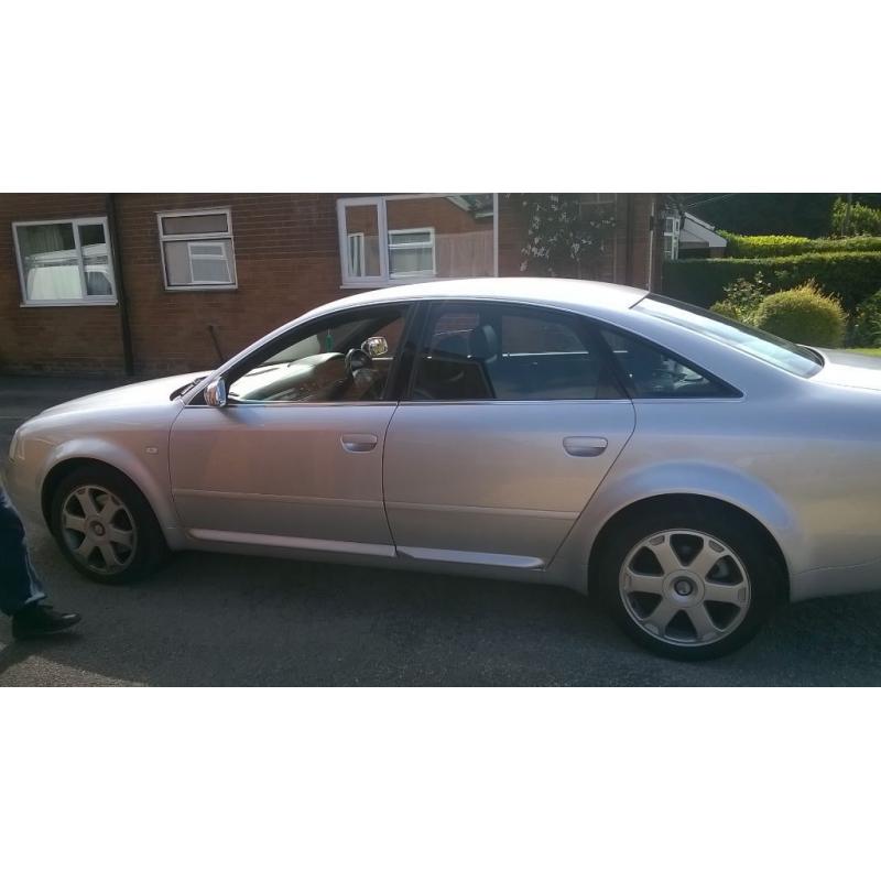 2001 AUDI S6 4.2 V8 IN STUNNING SILVER 340BHP