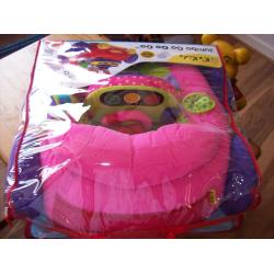 BRAND NEW K's KIDS JUMBO GO GO GO SIT ME UP SOFT CAR TOY WITH LIGHTS AND SOUNDS