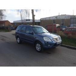 2005 HONDA CR-V 2.0 PETROL MANUAL 12 MONTHS MOT LEATHER SAT NAV