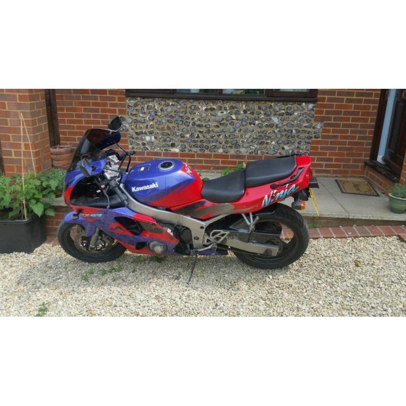 Zx6r 12 months mot