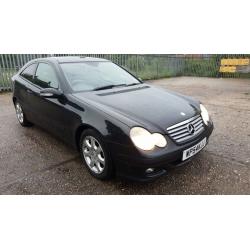 Mercedes-Benz C Class 2.1 C200 CDI SE 2dr, PANORAMIC SUNROOF, 1 YEAR MOT, HPI CLEAR, FULL SERVICE