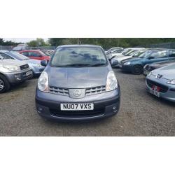 Nissan Note 1.4 16v SE 5dr, GENUINE LOW MILEAGE, HPI CLEAR, RELIABLE CAR,LONG MOT, MUST SEE