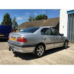 TOYOTA AVENSIS CDX, 2002, 2.0L AUTO, 61K MILES, 1 OWNER, LEATHER, AIRCON AND ALLOY WHEELS