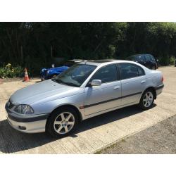 TOYOTA AVENSIS CDX, 2002, 2.0L AUTO, 61K MILES, 1 OWNER, LEATHER, AIRCON AND ALLOY WHEELS