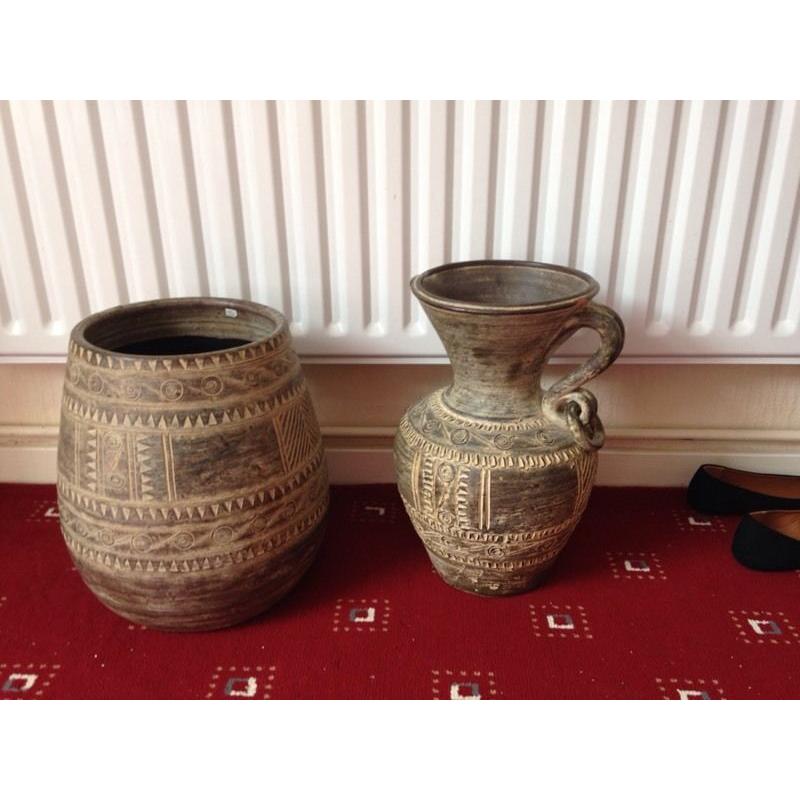 Pot and jug