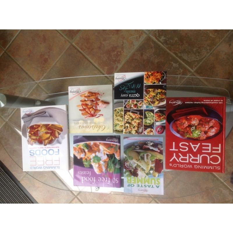 Large collection 6 x of slimming world books diet book assortment