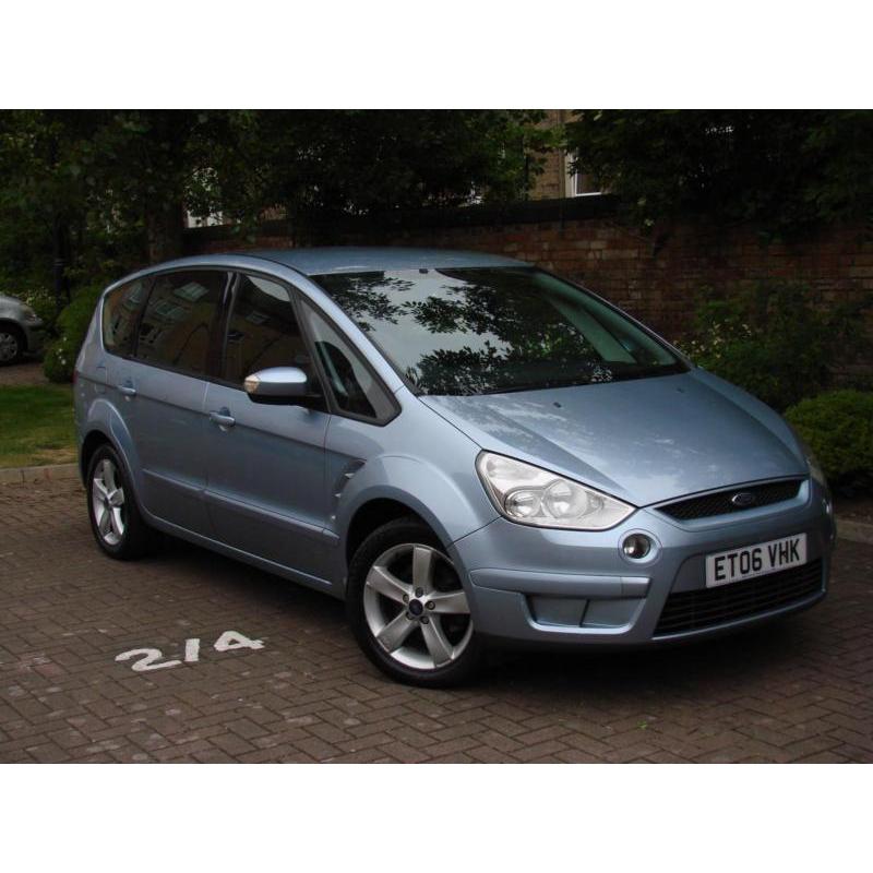 EXCELLENT DIESEL 7 SEATER!! 2006 FORD S-MAX 1.8 TDCi ZETEC 5dr (6 speed),