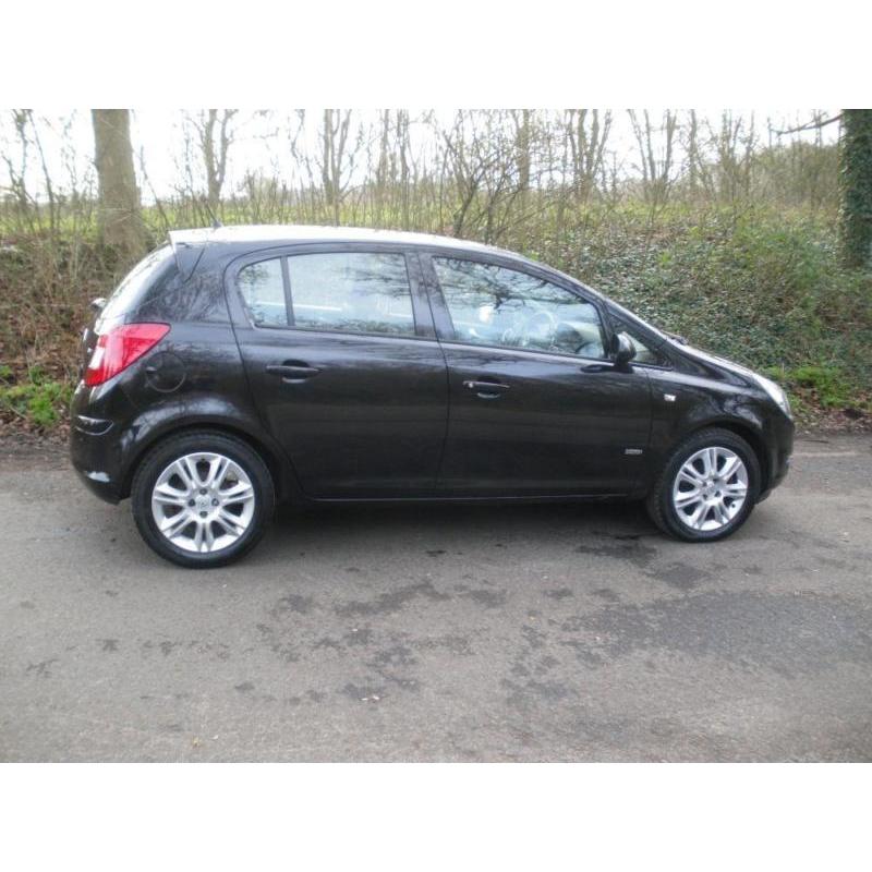 VAUXHALL CORSA DESIGN CDTI, Black, Manual, Diesel, 2008