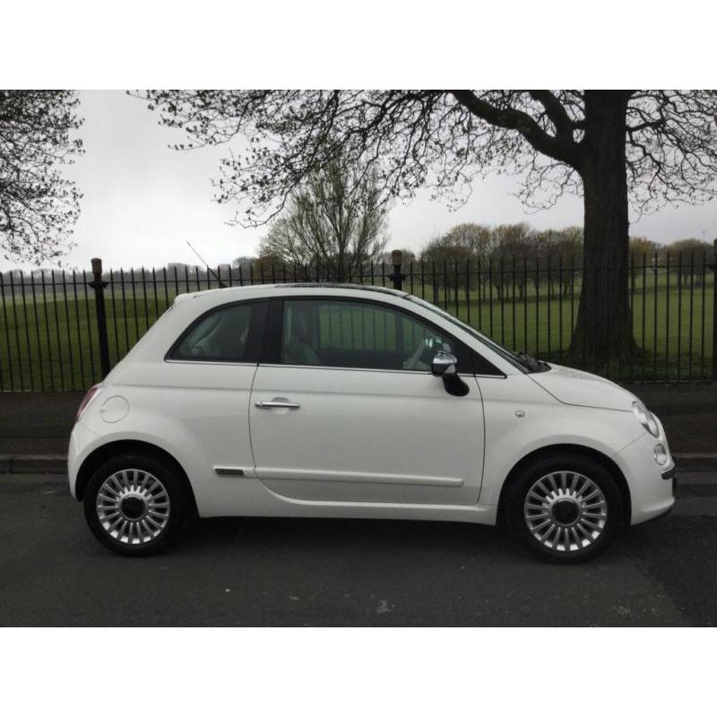 2010 10 FIAT 500 1.2 LOUNGE 3D 69 BHP