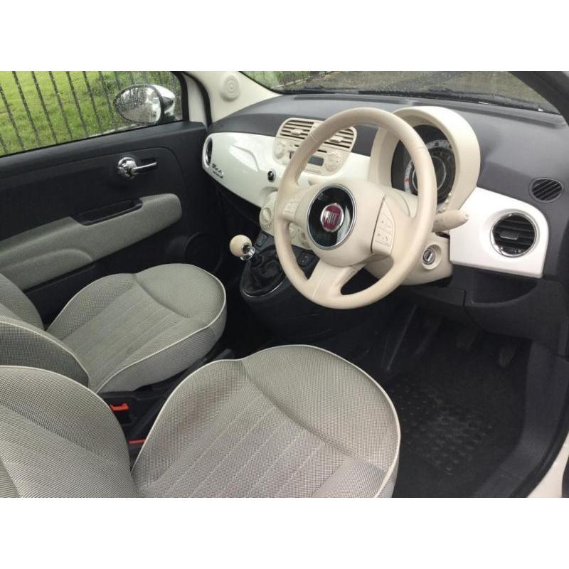 2010 10 FIAT 500 1.2 LOUNGE 3D 69 BHP