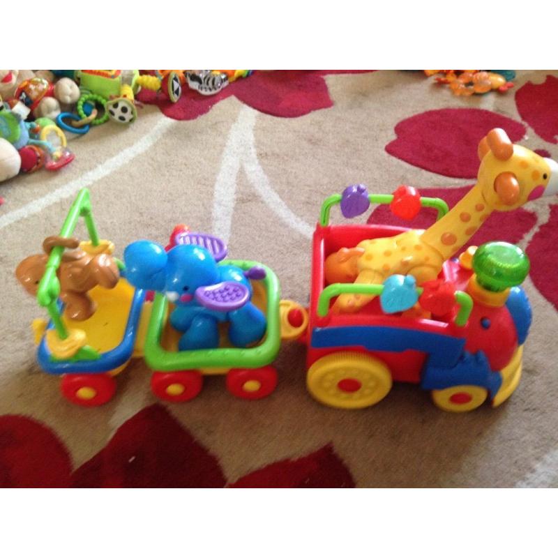 Fisher price musical zoo train