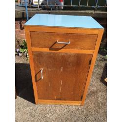 Vintage / Retro Cabinet - Hospital or Army Cabinet /Unit - Good Condition - REDUCED