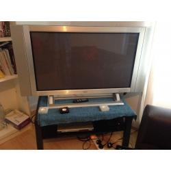 42" TV with speakers - great condition