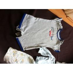 3-6 months summer bundle of clothes, 4 items