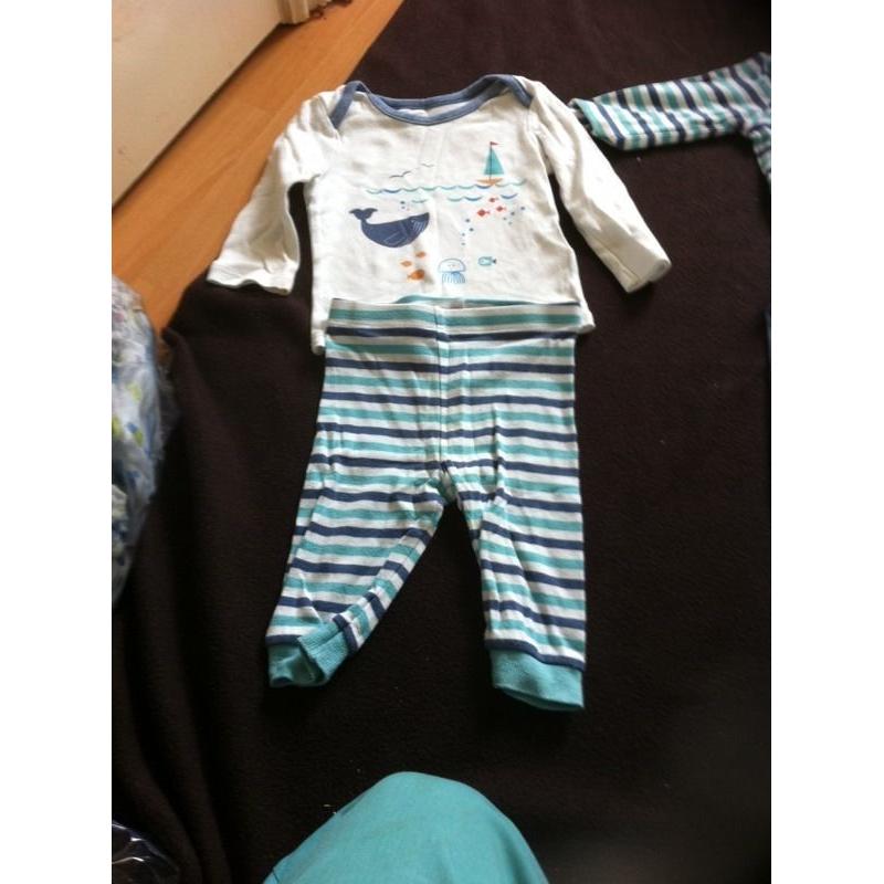 3-6 months summer bundle of clothes, 4 items