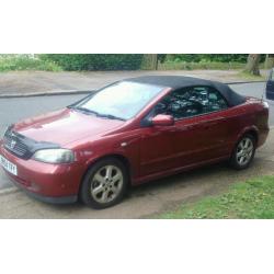 Vauxhall Astra convertible 2004