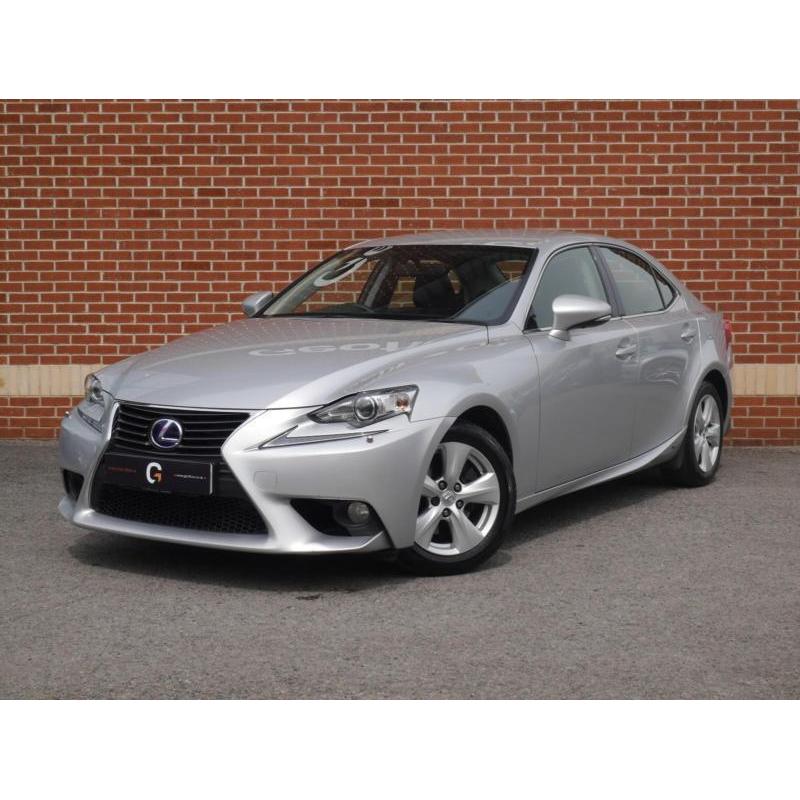 2014 14 Lexus IS 300h SE C-CVT 4dr (Silver, Electric Hybrid)