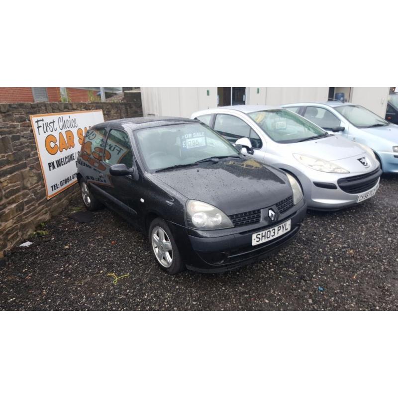 RENAULT CLIO 1.2 WITH ONLY 89,000 MILES FROM NEW AND FULL 12 MONTHS MOT