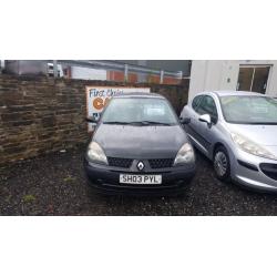 RENAULT CLIO 1.2 WITH ONLY 89,000 MILES FROM NEW AND FULL 12 MONTHS MOT