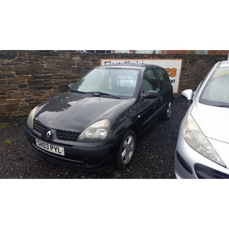 RENAULT CLIO 1.2 WITH ONLY 89,000 MILES FROM NEW AND FULL 12 MONTHS MOT