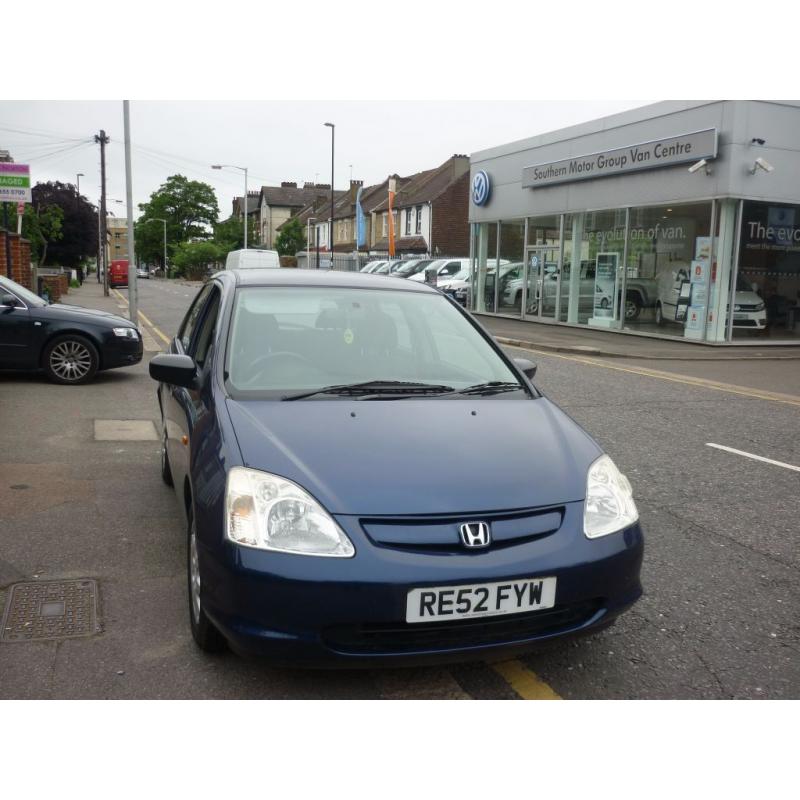 2002 Honda Civic S 1.4 petrol