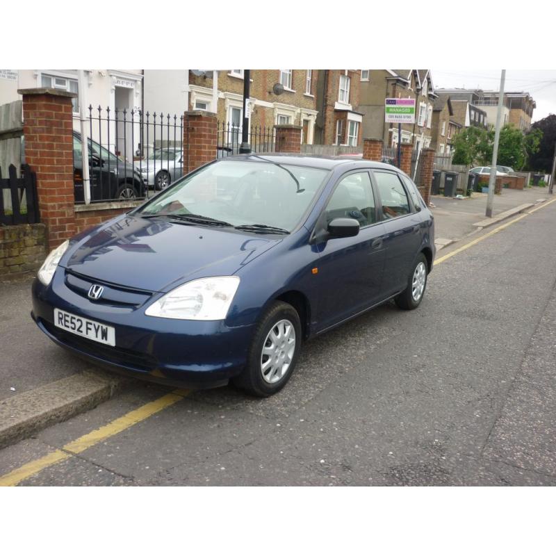 2002 Honda Civic S 1.4 petrol