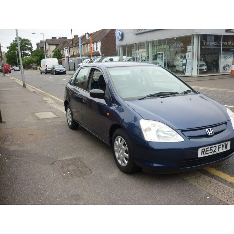 2002 Honda Civic S 1.4 petrol