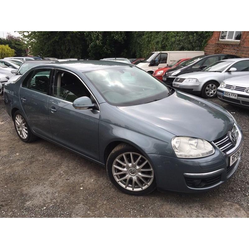 2006 VOLKSWAGEN JETTE SPORT 2.0TDI 4DR SALOON GREY 1F KEEPER 2KEYS SERVICE HISTORY MOT AC CD ISOFIX