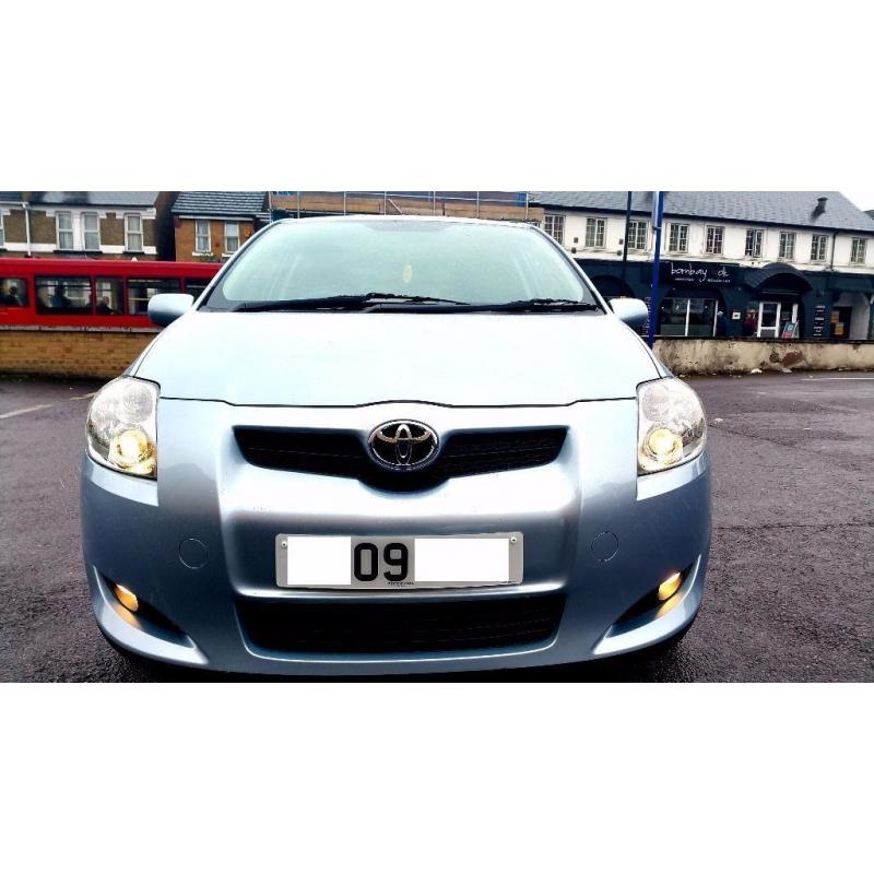 2009 TOYOTA AURIS 1.6 VVTI SR SPORT,124BHP, 54000 MILES, 3 MONTH WARRANTY, PART EXCHANGE WELCOME