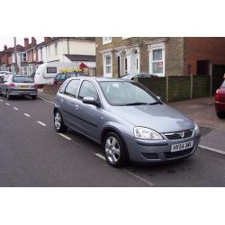 2004 vauxhall corsa 1.2 twinport, low mileage,history, new mot,a/c.