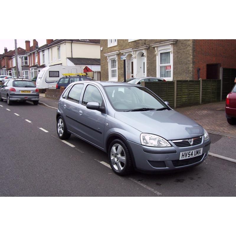 2004 vauxhall corsa 1.2 twinport, low mileage,history, new mot,a/c.