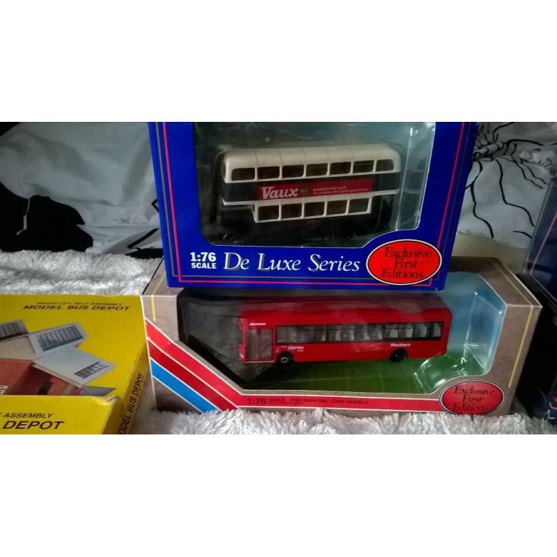 2 x Corgi OO Scale Bus Depots & Tyne and Wear Buses