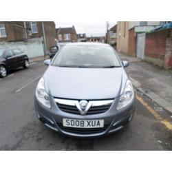 2008 VAUXHALL CORSA 1.4i 16V Club 5dr [AC]