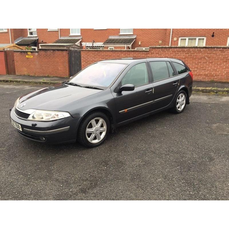 2003 Renault Laguna 1.9dci estate **full mot**