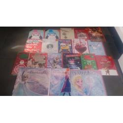 *CHEAP * 1350 ASDA CHRISTMAS GREETING CARDS INCLUDING 300 HALLMARK + 300 ME TO YOU CARDS