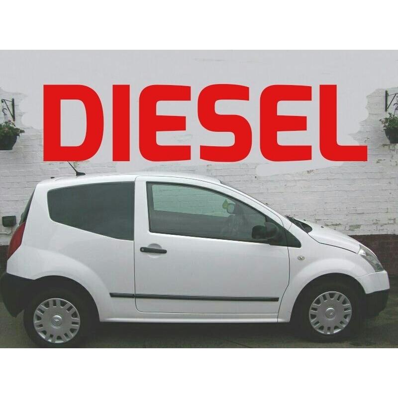 DIESEL SMALL CITROEN C2 1.4 HDI ENTERPRISE VAN VERY ECONOMICAL