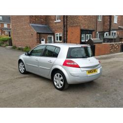 06 REG RENAULT MEGANE MAXIM 1.5 DCI 5DR SILVER 2 KEYS FSH VERY CHEAP LITTLE DONT MISS BARGAIN CARS