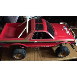 Vintage tamiya Subaru brat 1987with box